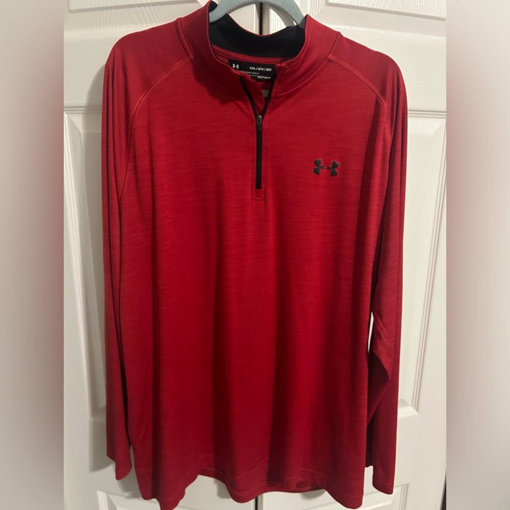 Men’s xxl 3/4 zip Under Armour long sleeve